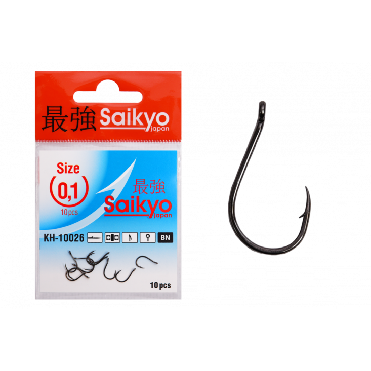 Крючки Saikyo KH-10026 Chinu Ring